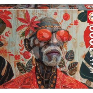 Puzzle Guardian of the Tropics Educa 1000 dílků a Fix lepidlo