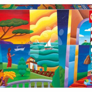 Puzzle Philip Stanton Penelope Waits Educa 2000 dílků a Fix lepidlo