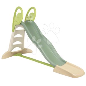 Skluzavka s dvojitou vlnou a vodotryskem 230 cm Toboggan XL Slide Life Smoby s pevnou konstrukcí a UV filtrem