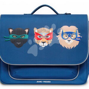 Školní aktovka It Bag Midi Supercats Jeune Premier ergonomická luxusní provedení 30*38 cm