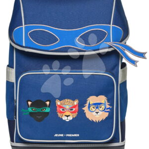 Školní batoh pro děti Ergomaxx Supercats Jeune Premier ergonomický luxusní provedení 42*27 cm