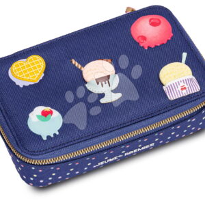 Školní penál Pencil Box Filled Disco Dip Jeune Premier ergonomický luxusní provedení 20*7 cm