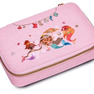 Školní penál Pencil Box Filled Mermaids Jeune Premier ergonomický luxusní provedení 20*7 cm