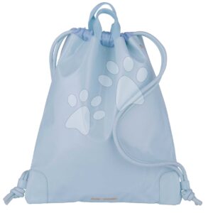 Školní vak na tělocvik a přezůvky City Bag Baby Blue Jeune Premier ergonomický luxusní provedení 40*36 cm