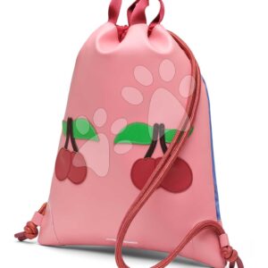 Školní vak na tělocvik a přezůvky City Bag Cherry Pink Jeune Premier ergonomický luxusní provedení 40*36 cm