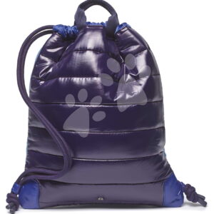 Školní vak na tělocvik a přezůvky City Bag Puffer Blue Jeune Premier ergonomické luxusní provedení 40*36 cm