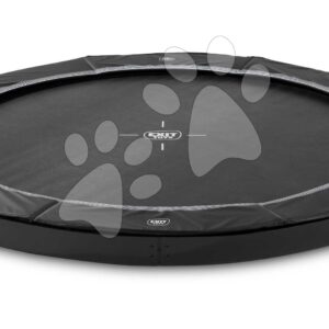Trampolína Interra Ground Level Sports Trampoline Exit Toys přízemní 244 cm průměr s ventilačním systémem černá